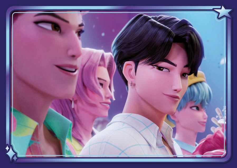 Netflix K-Pop Demon Hunters Collectible Stickers 5-Pack (25 Stickers Total)