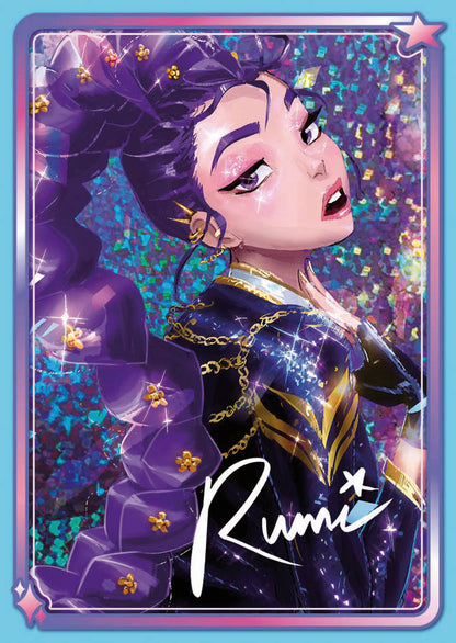 Netflix K-Pop Demon Hunters Starter Pack Sticker Album with Two Sticker Packs