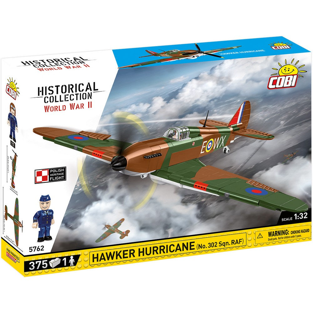 COBI Historical Collection WWII Hawker Hurricane (NO 302 SQN. RAF) Aircraft
