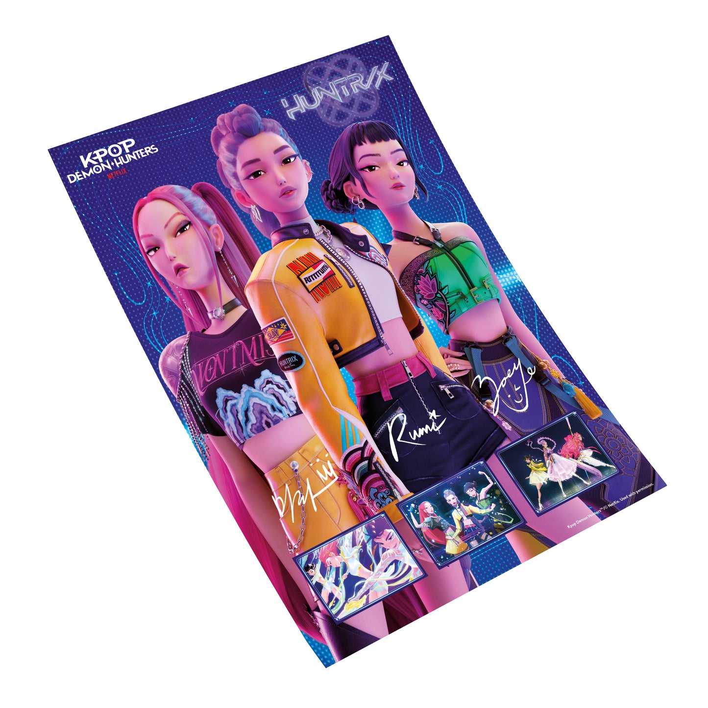 Netflix KPop Demon Hunters Starter Pack Sticker Album with Two Sticker Packs