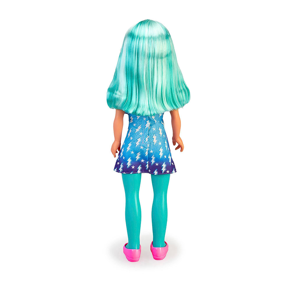 Nancy Neon Fashion Doll with Blue Hair, 16" Doll