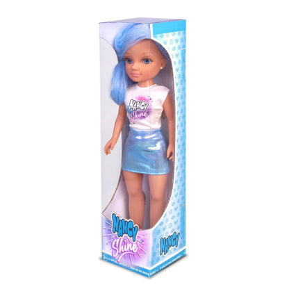 Nancy Shine Doll, Blue