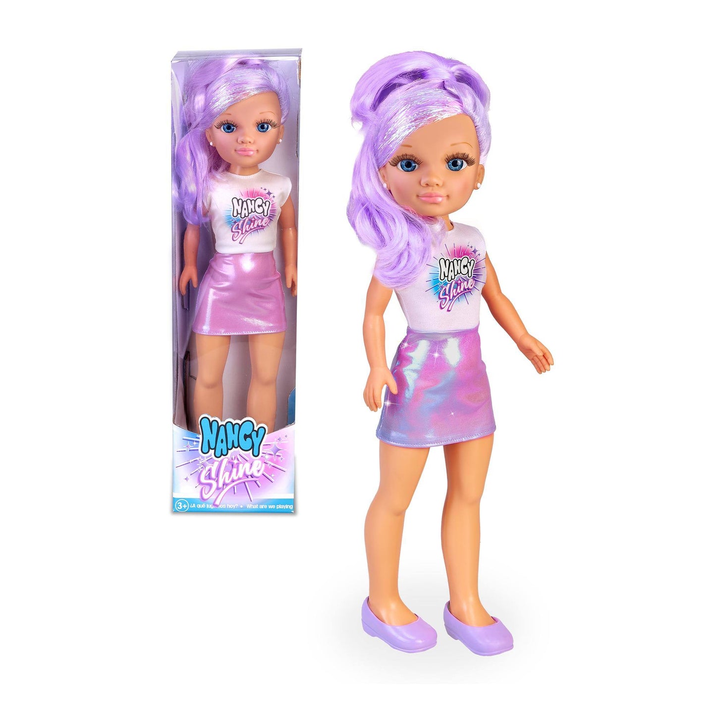 Nancy Shine Doll, Purple