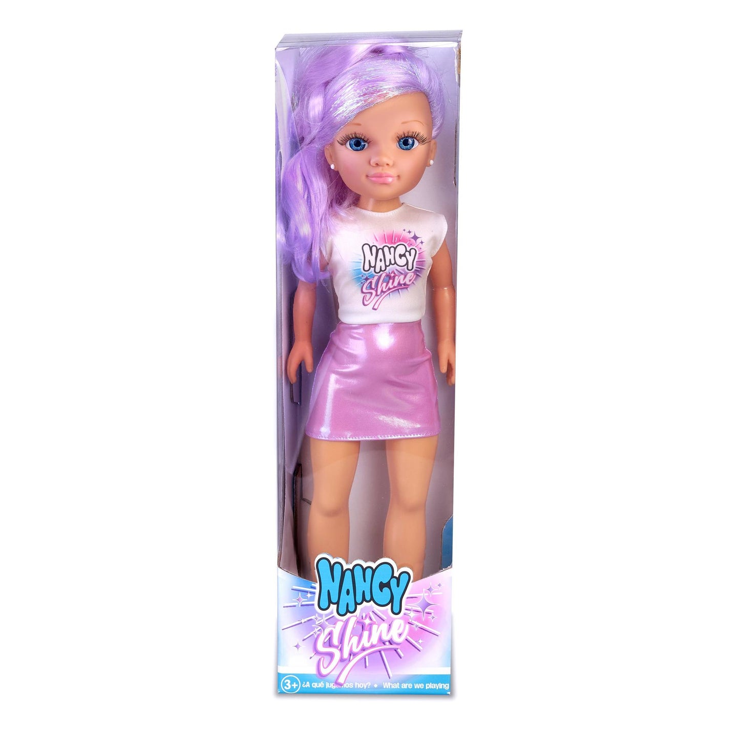 Nancy Shine Doll, Purple