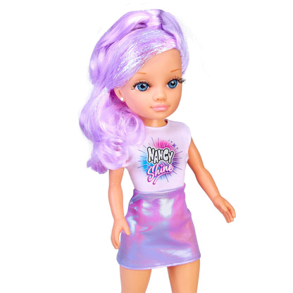 Nancy Shine Doll, Purple