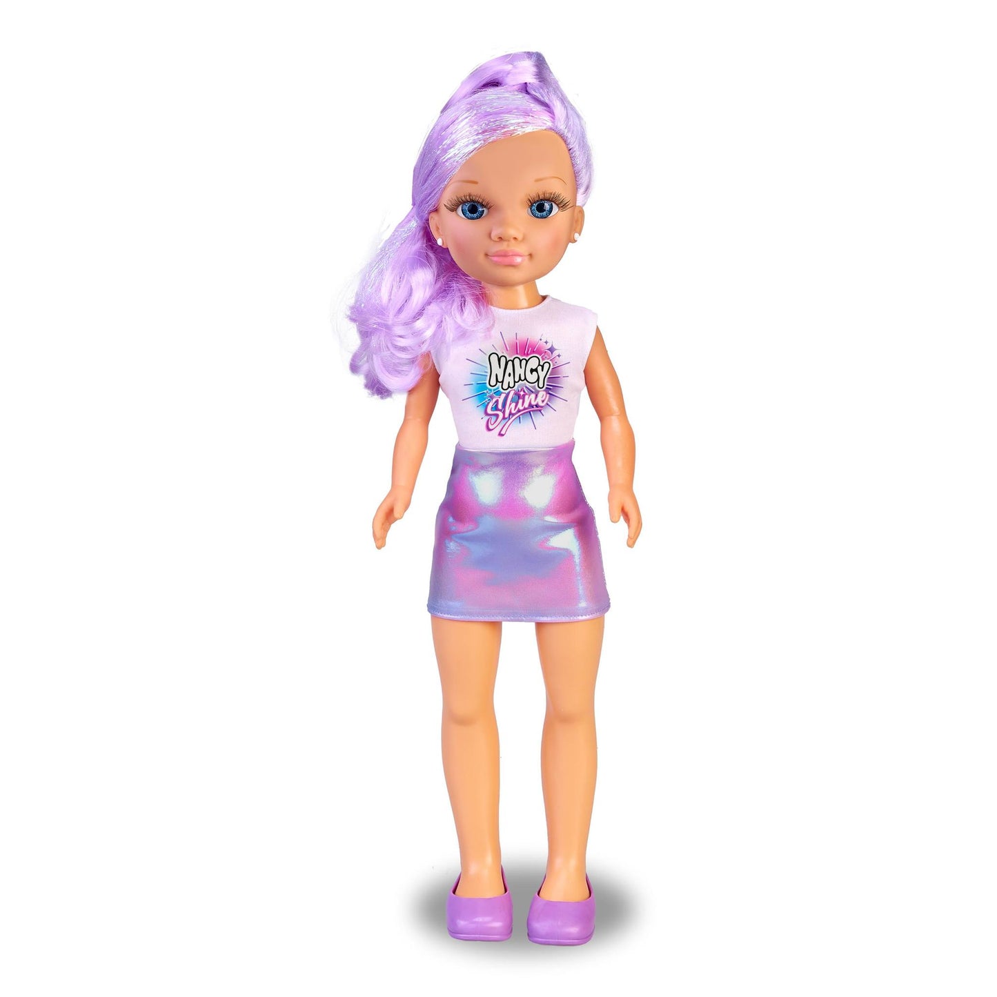 Nancy Shine Doll, Purple