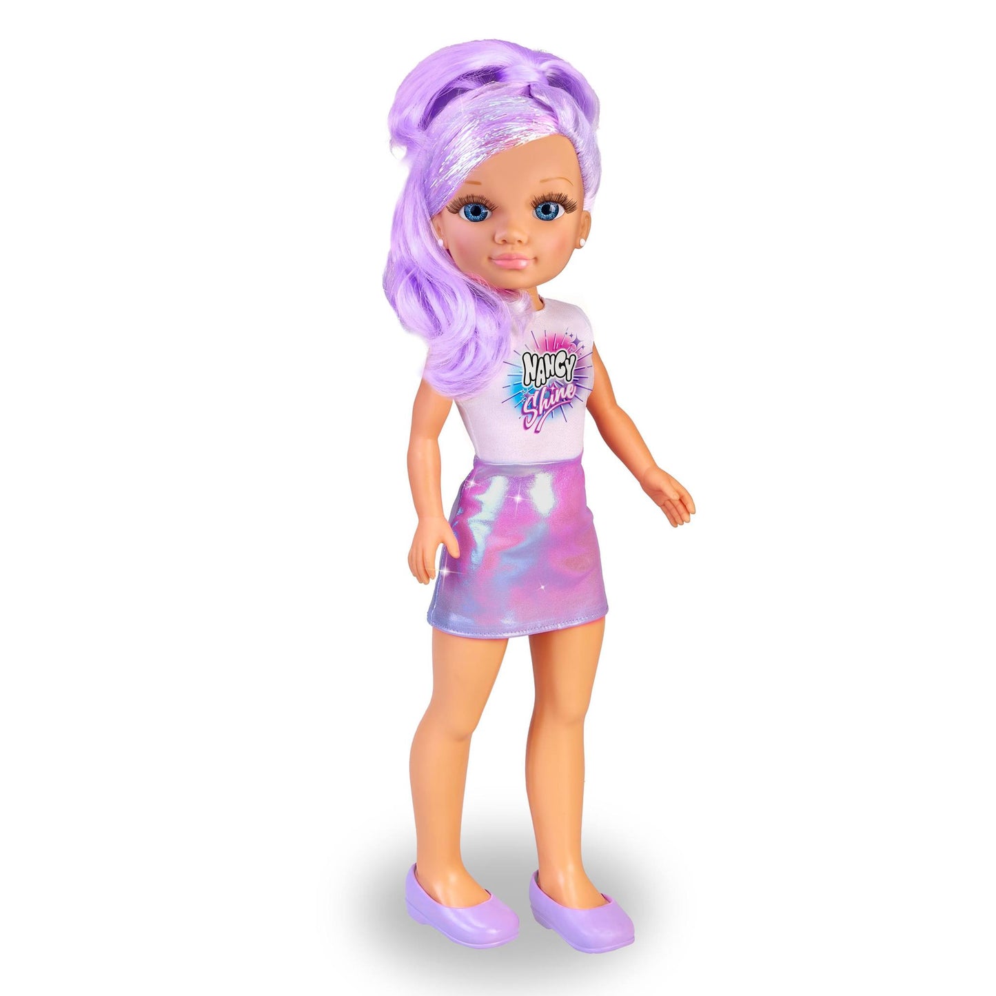 Nancy Shine Doll, Purple