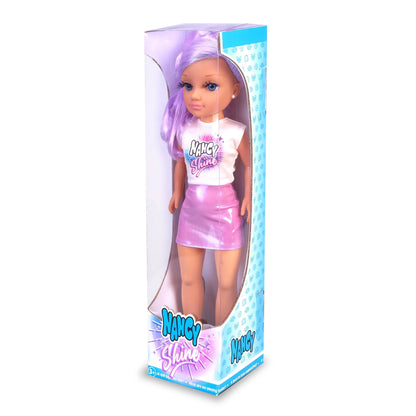 Nancy Shine Doll, Purple