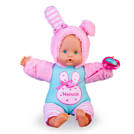 Nenuco Dress Up Baby Doll with Bunny Outfit, 12" Doll