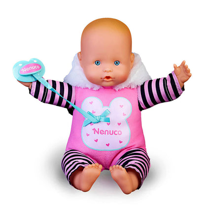 Nenuco Dress Up Baby Doll with Panda Outfit, 12" Doll