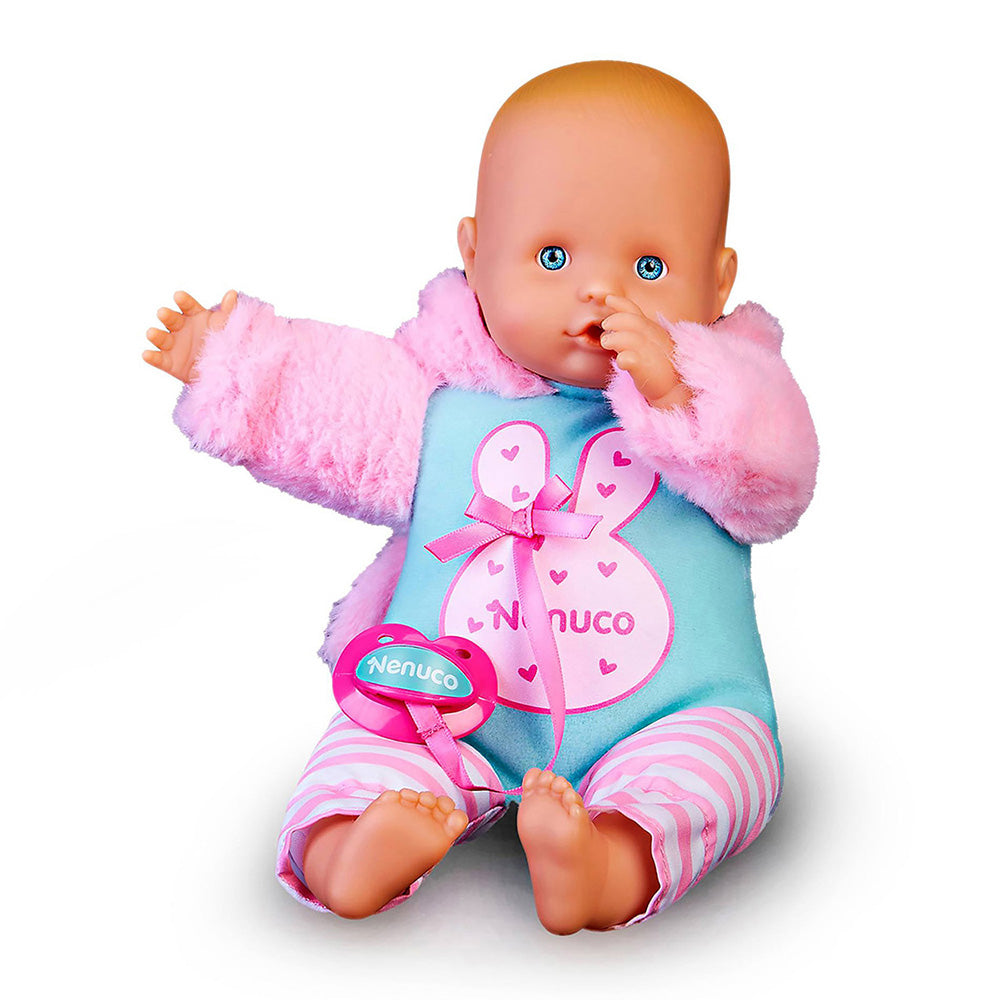 Nenuco Dress Up Baby Doll with Bunny Outfit, 12" Doll