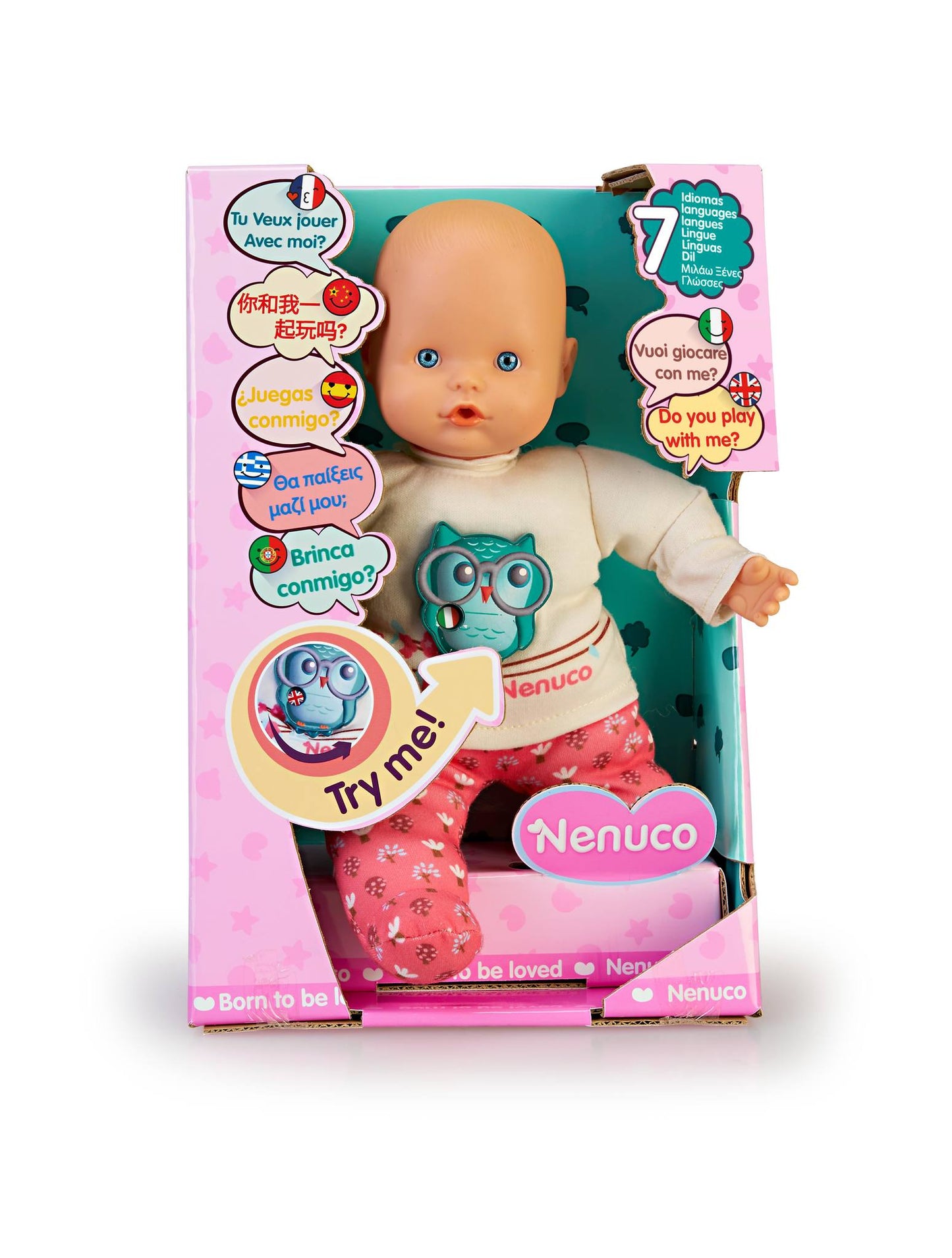 Nenuco 7 Languages Multilingual Doll