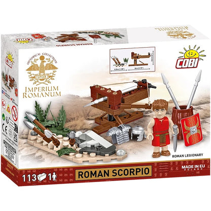COBI Roman Imperium Collection Roman Scorpio Building Set, 113 Pieces