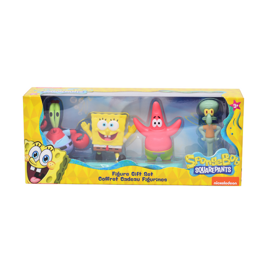 Legend Toys SpongeBob SquarePants Mini Figures 4-Pack – Collectible Nickelodeon Toy Set-  Officially Licensed