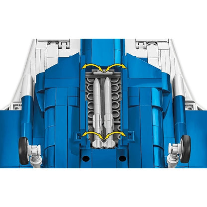 COBI Armed Forces SU-57 Felon Plane Building Set, 928 Pieces