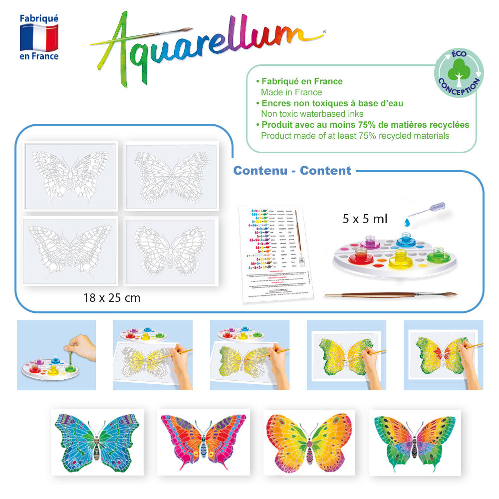 Sentosphere Aquarellum Junior Butterflies