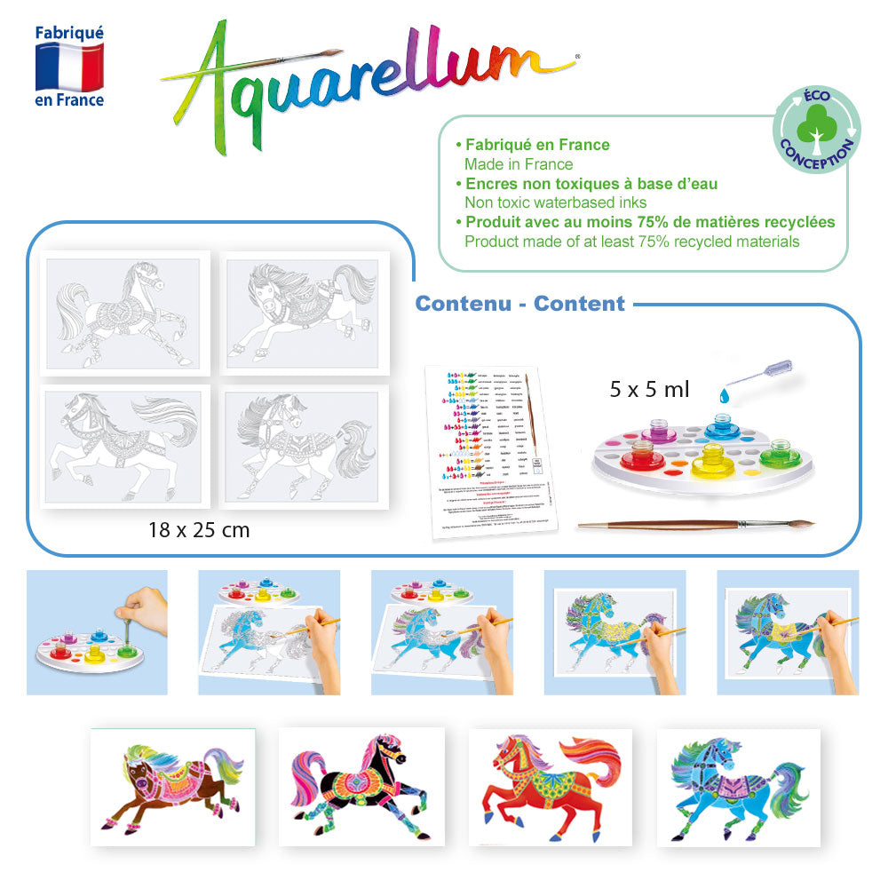 Sentosphere Aquarellum Junior - Horses
