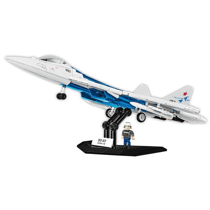 COBI Armed Forces SU-57 Felon Plane Building Set, 928 Pieces