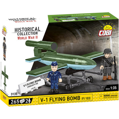 COBI Historical Collection V-1 Flying bomb (FI 103) Building Set, 265 Pieces