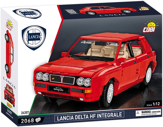 COBI Cars 1:12 Scale Lancia Delta HF Integrale Vehicle Building Set, 2068 Pieces