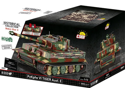COBI The Tank Museum PzKpfw VI TIGER "131" 1:12 Scale Tank - EXECUTIVE EDITION Building Set, 8000 Pieces