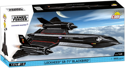 COBI Armed Forces Lockheed® SR-71® Blackbird® Aircraft Building Set, 1374 Pieces