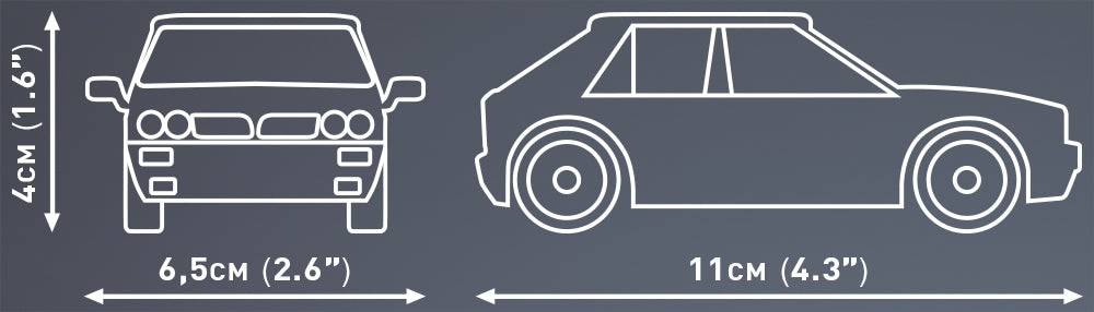 COBI 1991 Lancia Delta HF Integrale EVO Vehicle