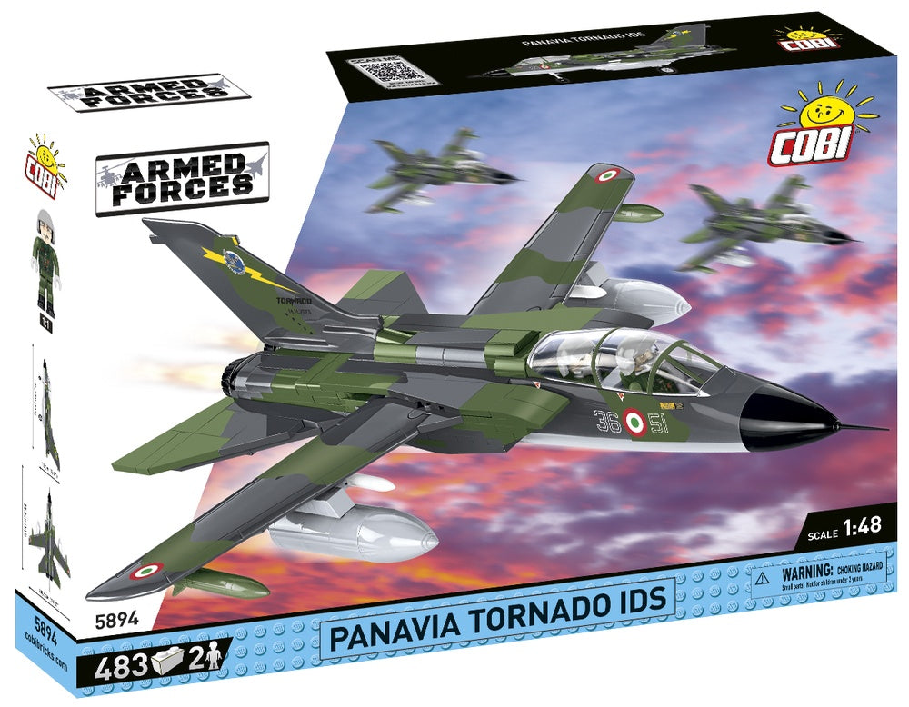 COBI Armed Forces Panavia Tornado IDS (ITALIA) Building Set, 483 Pieces
