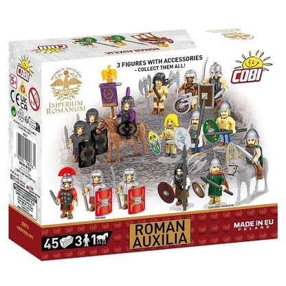COBI Roman Imperium Collection Roman Auxilia Building Set, 45 Pieces