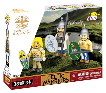 COBI Imperium Romanum Celtic Warriors Building Set, 38 Pieces
