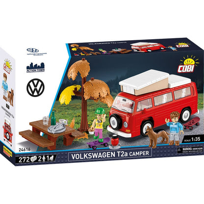 COBI Action Town Volkswagen T2A Camper Building Set