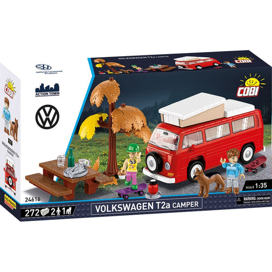 COBI Action Town Volkswagen T2A Camper Building Set