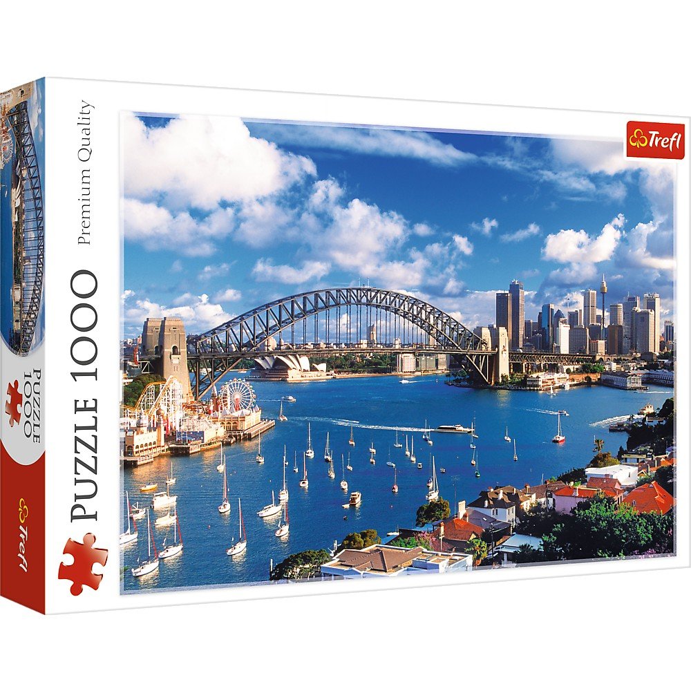 Trefl 1000 Piece Jigsaw Puzzle, Port Jackson, Sydney