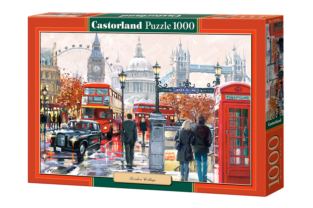 Castorland London Collage 1000 Piece Jigsaw Puzzle
