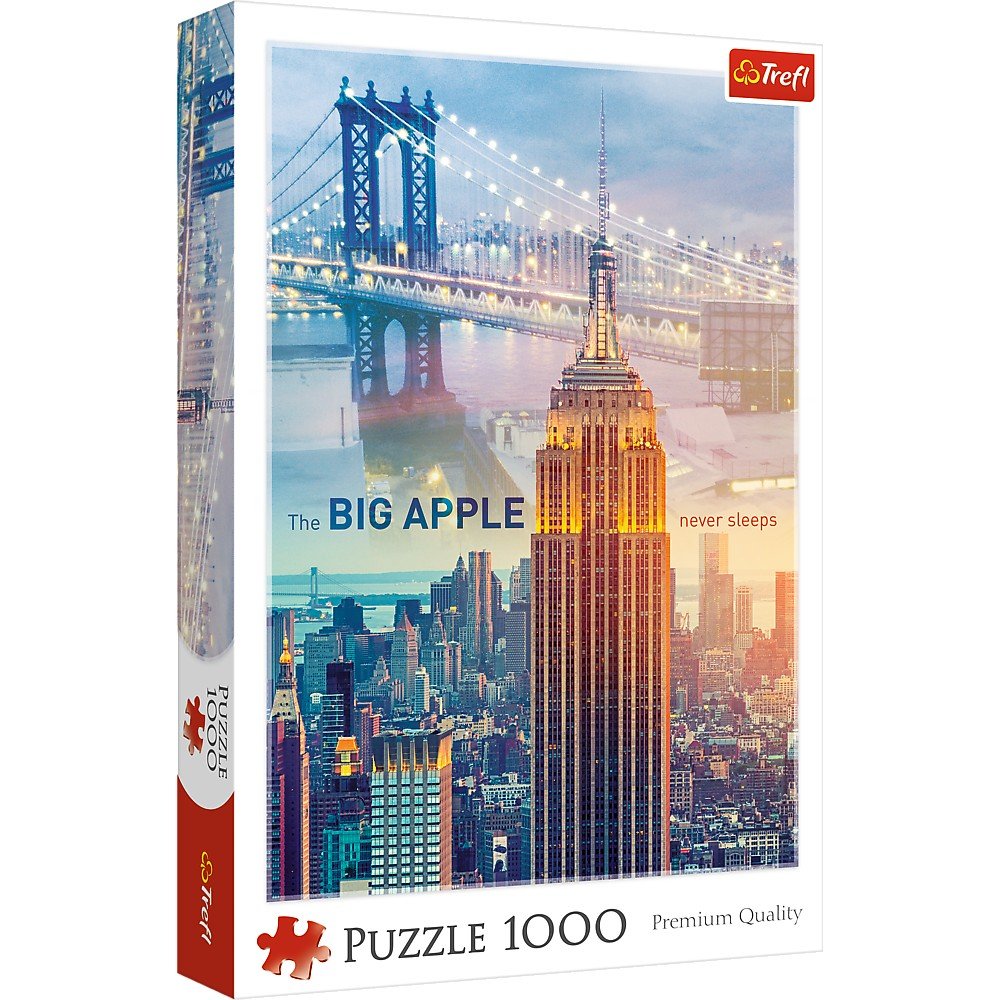 Trefl 1000 Piece Jigsaw Puzzle, New York at Dawn