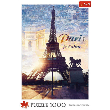 Trefl 1000 Piece Jigsaw Puzzle, Paris at Dawn