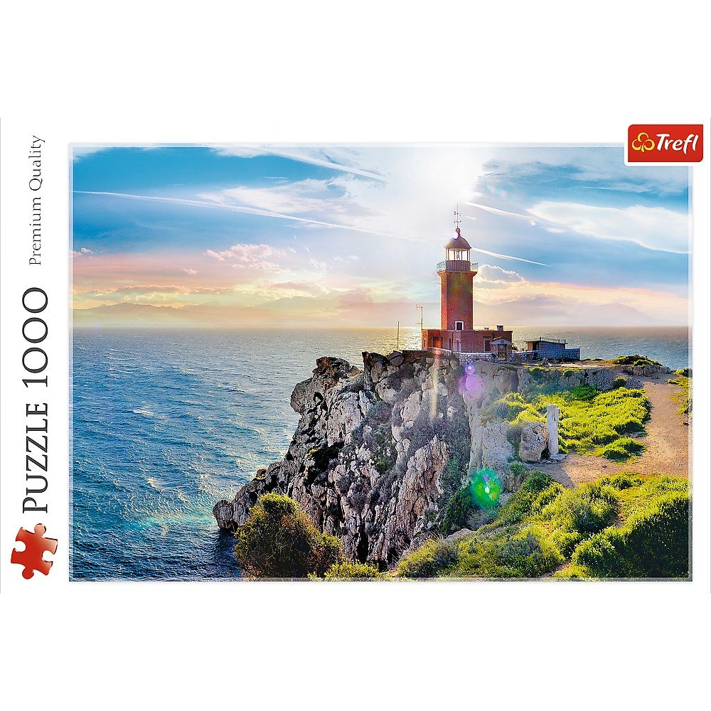 Trefl 1000 Piece Jigsaw Puzzle, The Melagavi Lighthouse, Greece