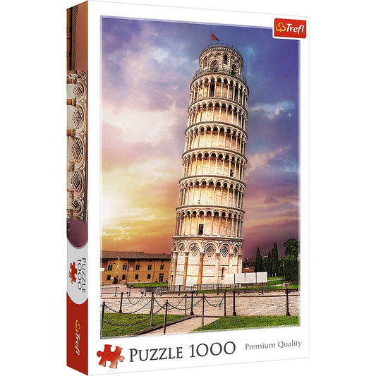Trefl 1000 Piece Jigsaw Puzzle, Pisa Tower