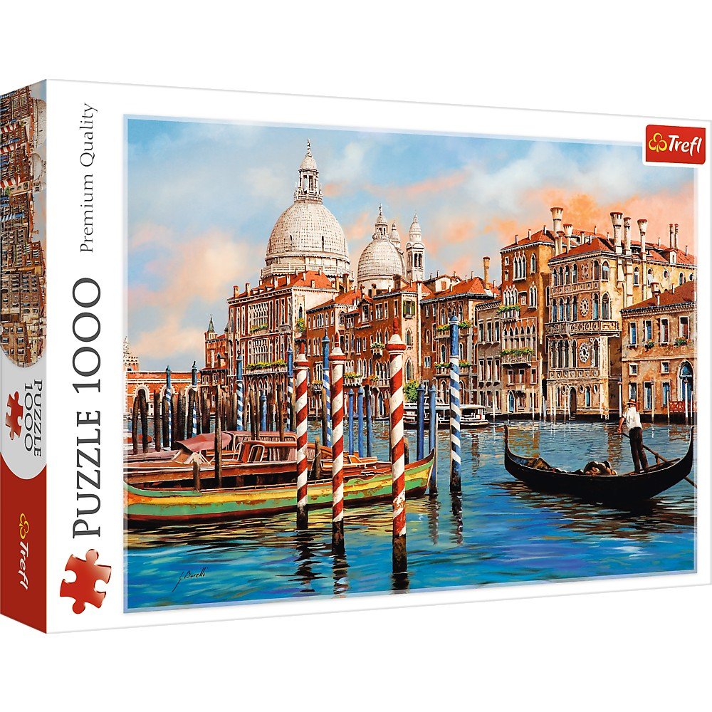 Trefl 1000 Piece Jigsaw Puzzle, The Afternoon in Venice, Canal Grande