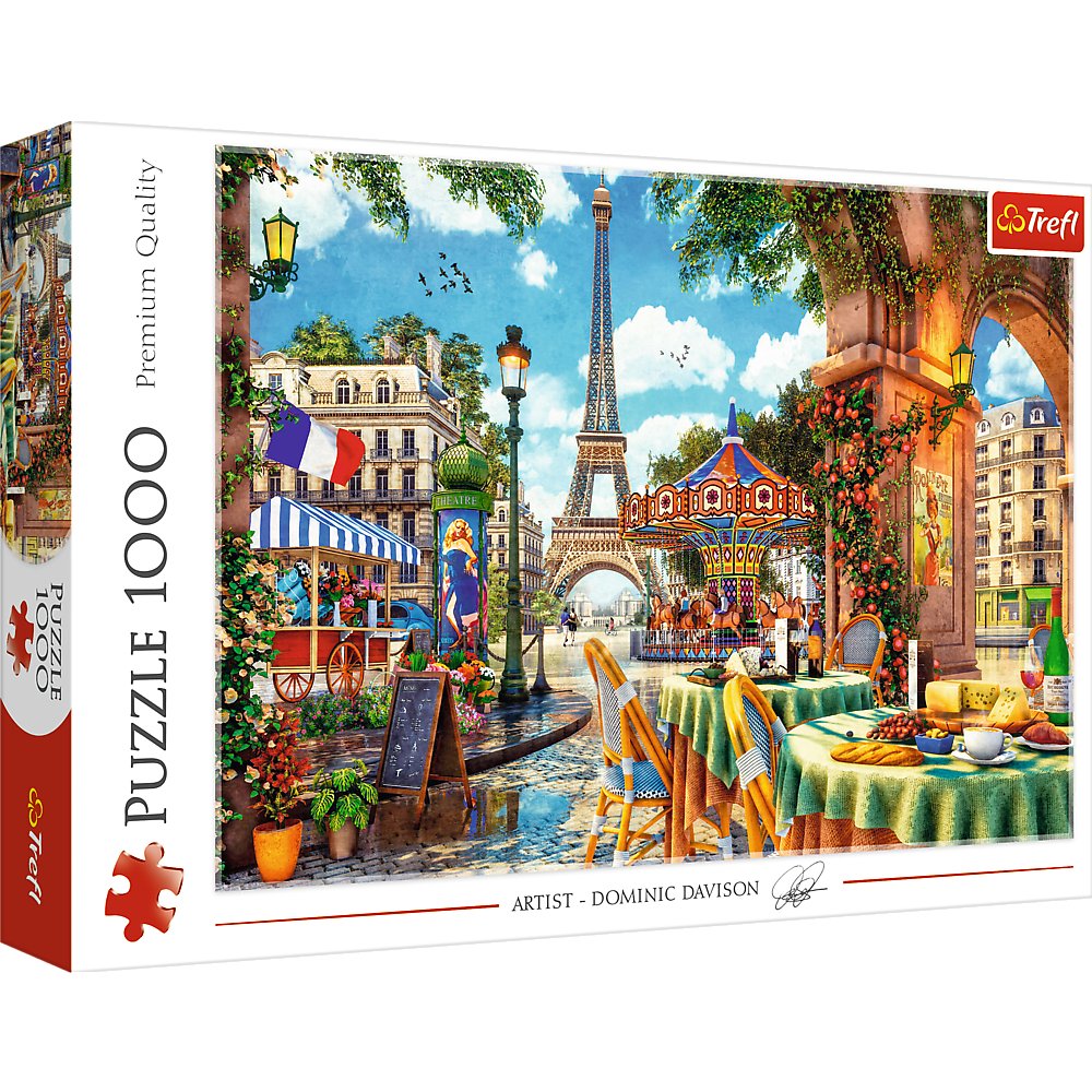 Trefl 1000 Piece Jigsaw Puzzle Parisian Morning, France