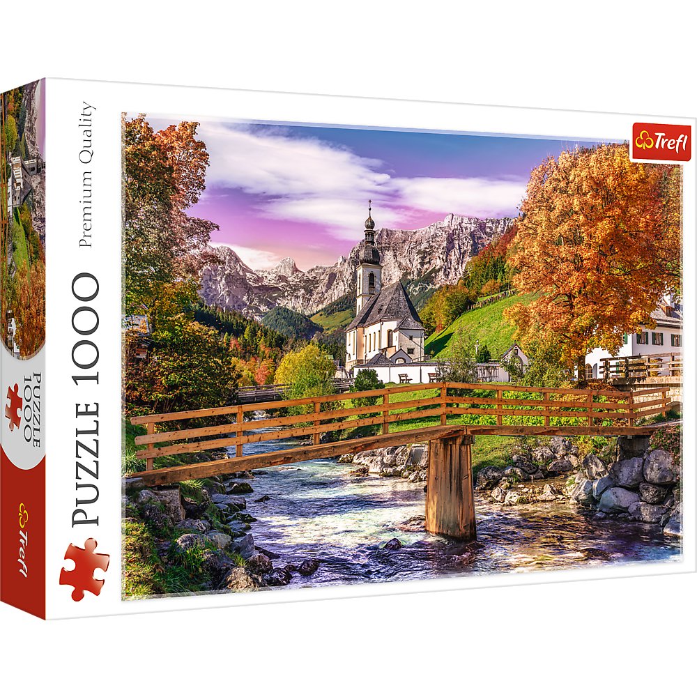 Trefl 1000 Piece Jigsaw Puzzle Autumn Bavaria, Alps