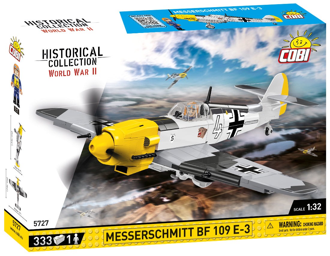 COBI Historical Collection WWII Messerschmitt BF 109 E-3 Plane