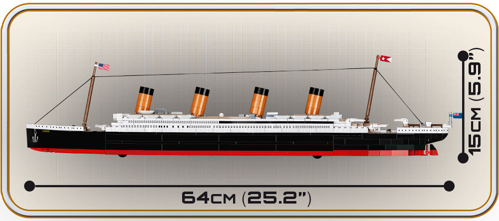 COBI Historical Collection R.M.S. Titanic 1:450 Scale