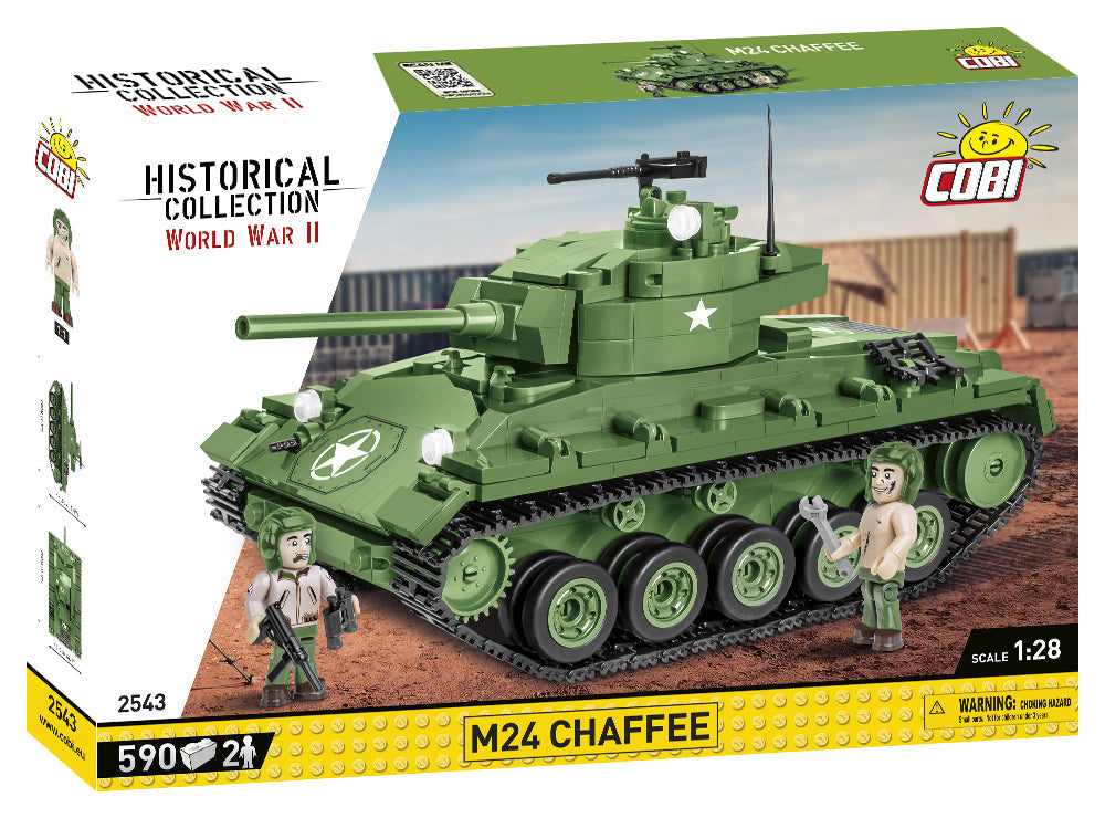 COBI Historical Collection M24 Chaffee Tank