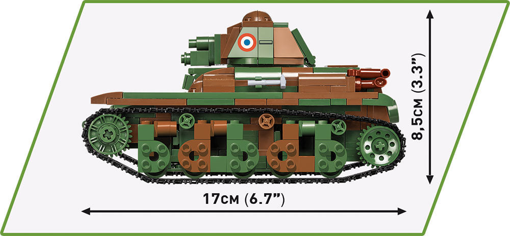 COBI Historical Collection World War II Renault R-35 Tank