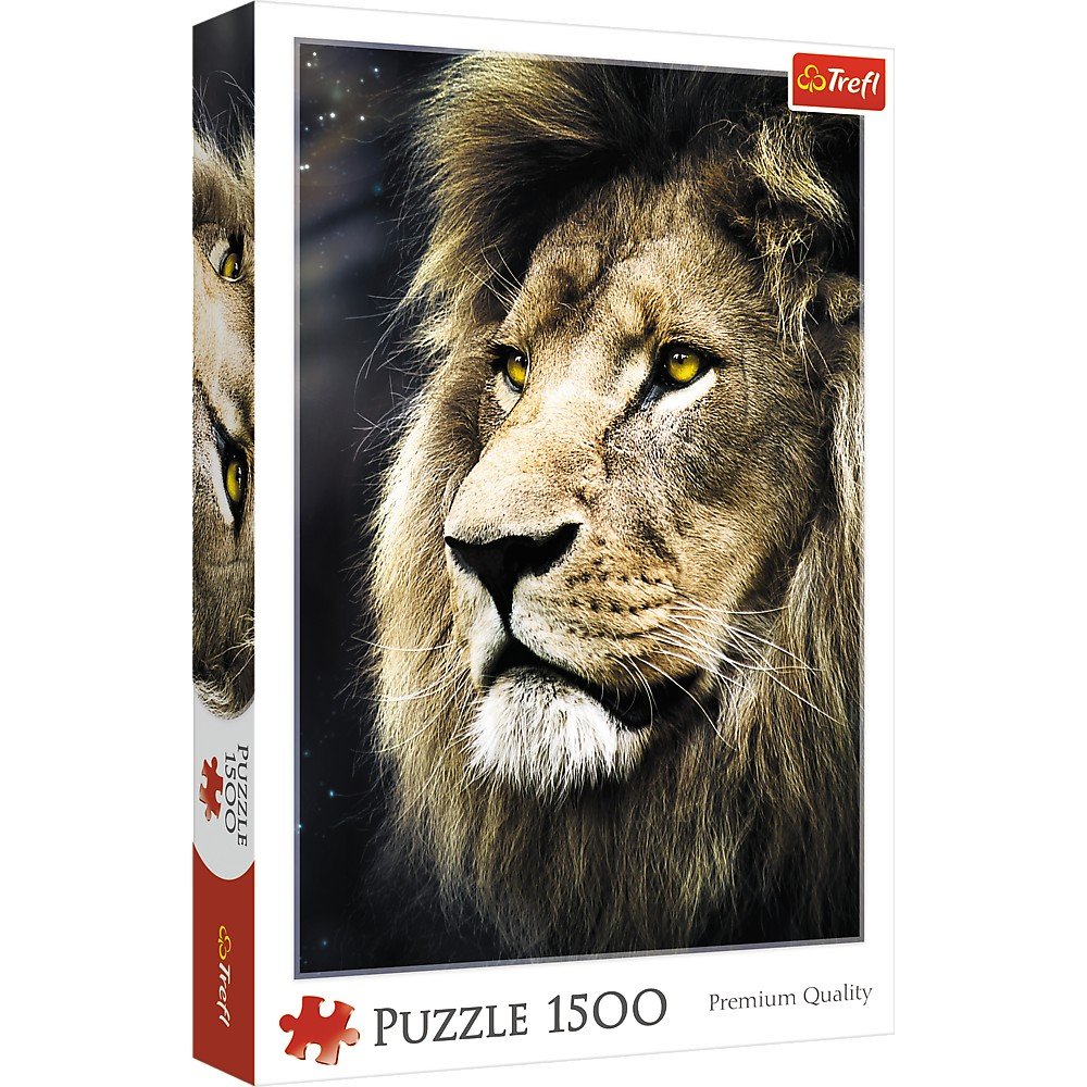 Trefl 1500 Piece Jigsaw Puzzle Lion's Portrait