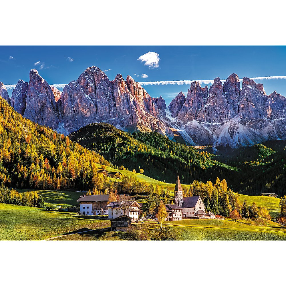 Trefl 1500 Piece Jigsaw Puzzle Val di Funes valley, Dolomites, Italy
