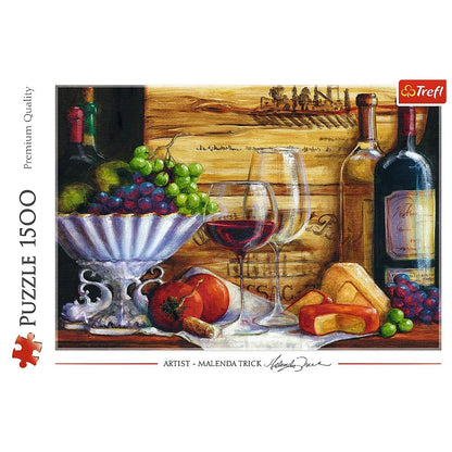 Trefl 1500 Piece Jigsaw Puzzle in the Vineyard by Malenda Trick