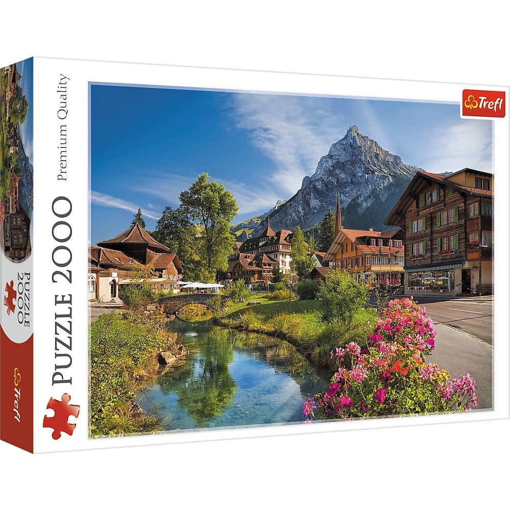 Trefl 2000 Piece Jigsaw Puzzle, Alps in the Summer