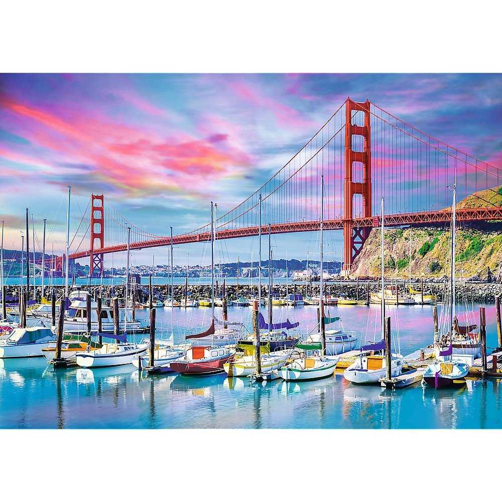 Trefl 2000 Piece Jigsaw Puzzle, Golden Gate, San Francisco